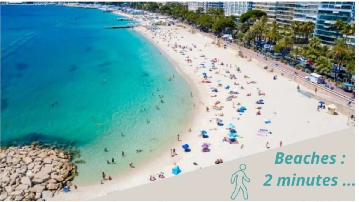 Gray D'Albion Studio, Hypercenter 2 Min From Palace Of Festival Cannes Apartmán