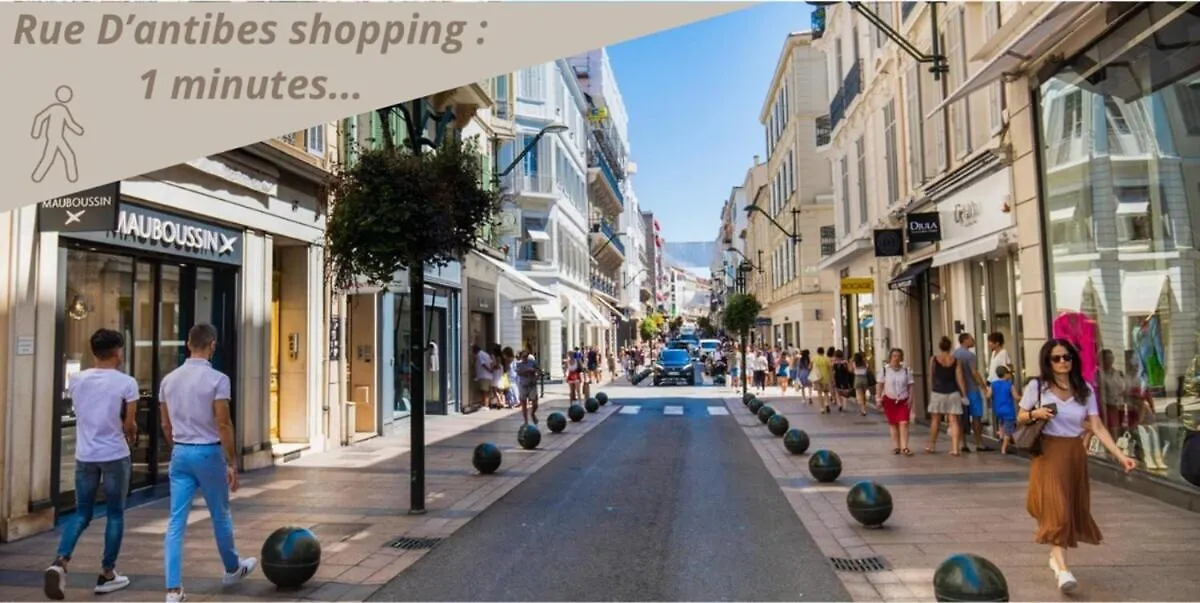 Appartamento Gray D'Albion Studio, Hypercenter 2 Min From Palace Of Festival Cannes